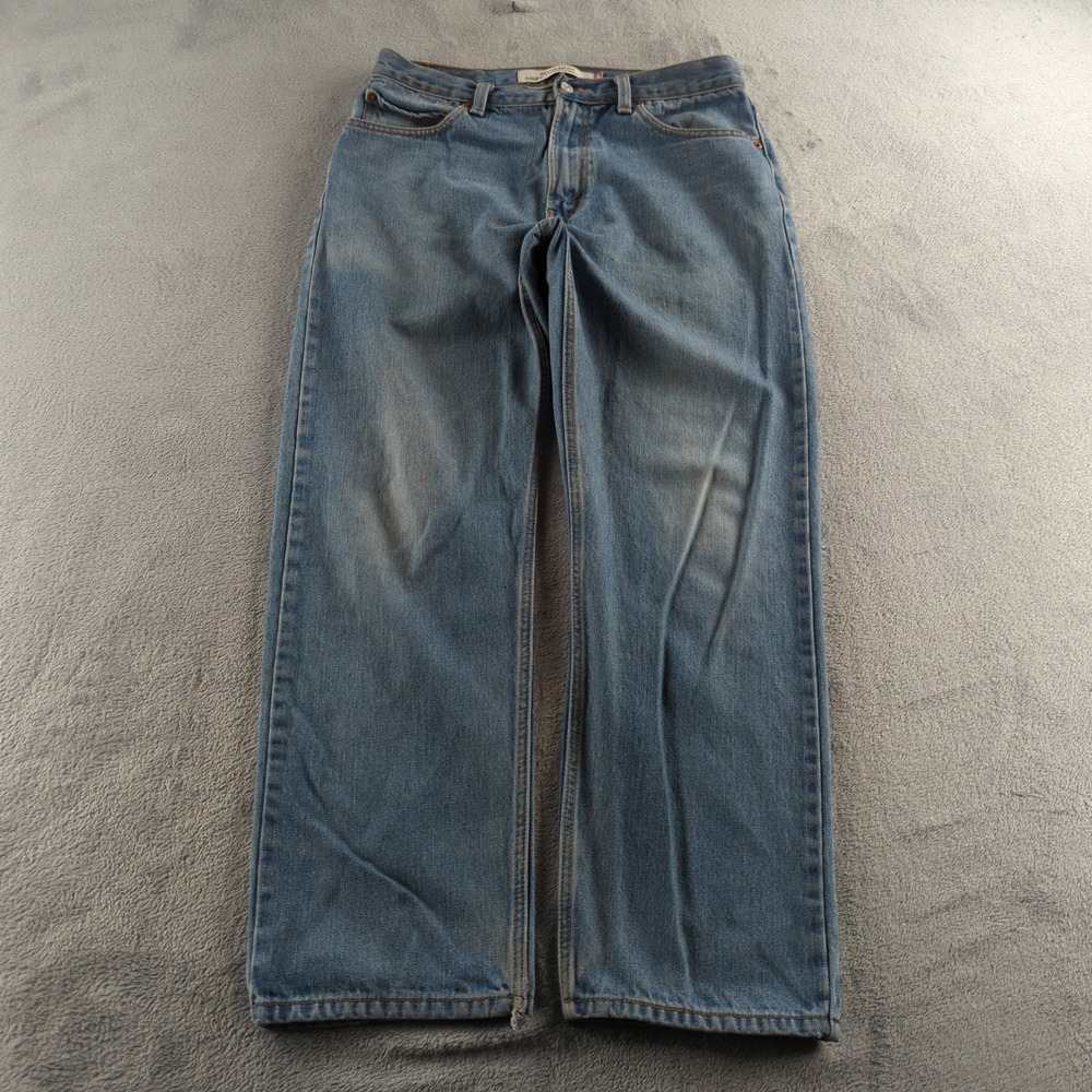 Vintage Y2K Levis Jeans 34x30 (Fits 32x30) Blue Faded 505 Straight Denim Pants